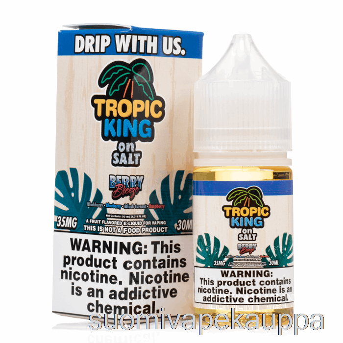 Vape Nesteet Berry Breeze - Trooppinen Kuningas Suolalla - 30ml 35mg